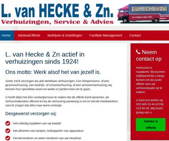 L. van Hecke Verhuizingen, Service & Advies