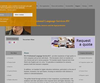 P.L.S. Professional Language Services B.V.