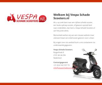 http://www.vespaschadescooters.nl