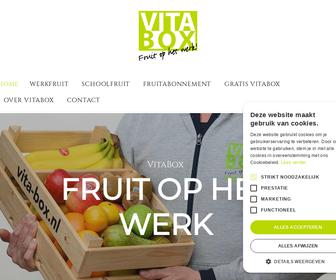 Vitabox Fruit op het werk