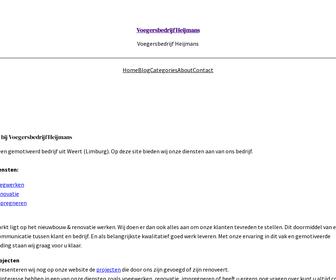 Voegersbedrijf Heijmans