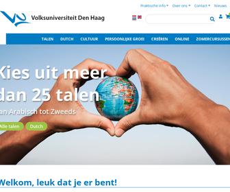 http://www.volksuniversiteitdenhaag.nl