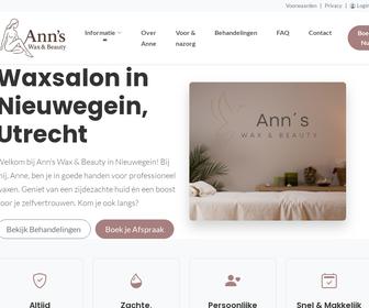 Ann's wax & beauty