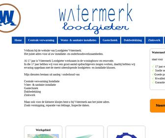 Watermerk Loodgieter