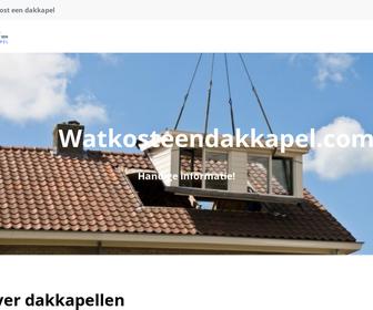 Watkosteendakkapel.com
