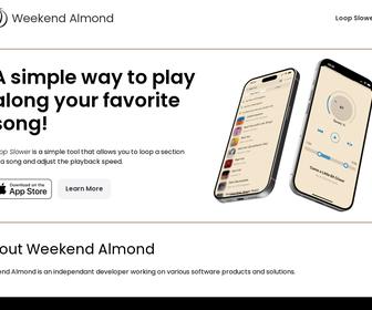 http://www.weekendalmond.com