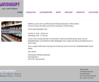 Weishaupt Verfspeciaalzaak