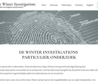 De Winter Investigations