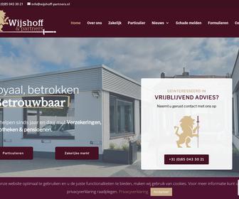 Wijshoff & Partners     Verzekeringen / Pensioenen / Hypotheken