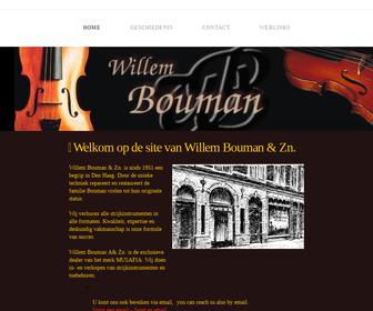 Willem Bouman & Zn. viool en strijkstokkenmaker