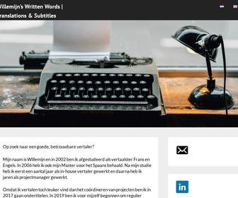 Willemijn's Written Words