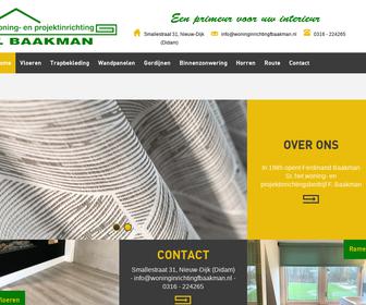 Woning- en projektinrichting F. Baakman