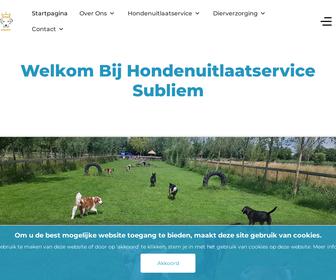 http://Www.hondenuitlaatservicesubliem.nl