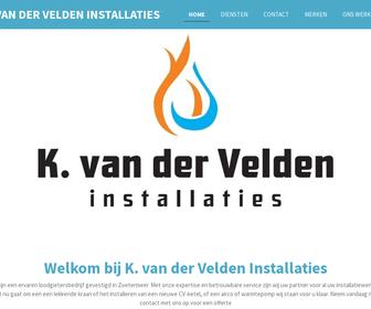 K. van der Velden Installaties
