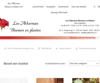 Leo Akkerman Bloemen en Planten