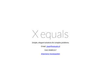 Xequals