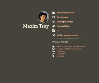 Maxim Tsoy