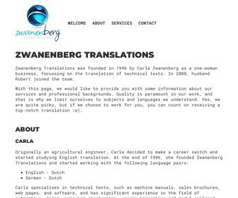 Zwanenberg Translations 